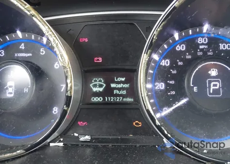 2013 Hyundai Sonata Gls z USA, uszkodzony, nr VIN 5NPEB4AC4DH710902